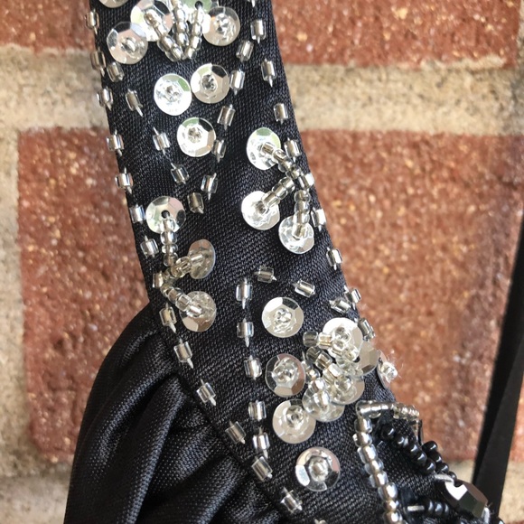 NWT Golden Asp Prom Dress with Cut Outs - Picture 3 of 4